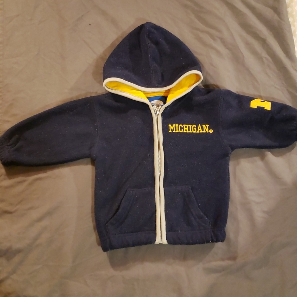 Baby boy University of Michigan hoodie